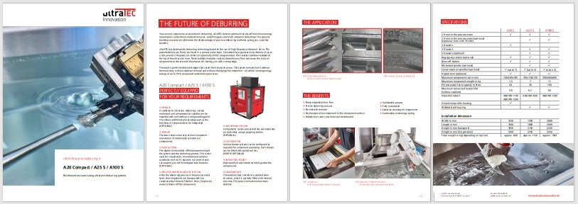 Leaflet A20 C / A25 S / A100 S